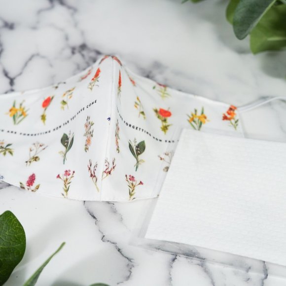 3 layers face masks with filter pocket - Picture 4 of 5